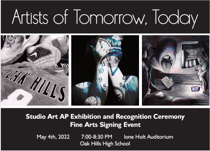 Artists of Tomorrow, Today Exhibition/Fine Arts Signing Night